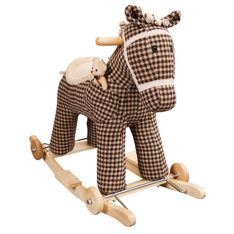 Лошадка-качалка Harry Pony Коричневый Лошадка-качалка Harry Pony Коричневый в Грозном | Loft Concept