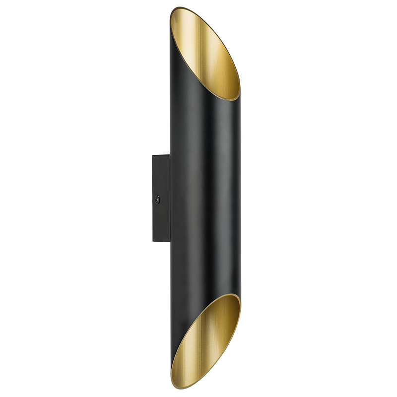 Бра Garbi Black Pipe Organ Sconce Черный Золотой Бра Garbi Black Pipe Organ Sconce Черный Золотой в Грозном | Loft Concept