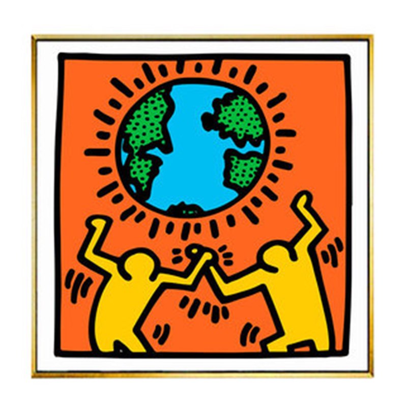 Постер Keith Haring 25 Мульти Постер Keith Haring 25 Мульти в Грозном | Loft Concept