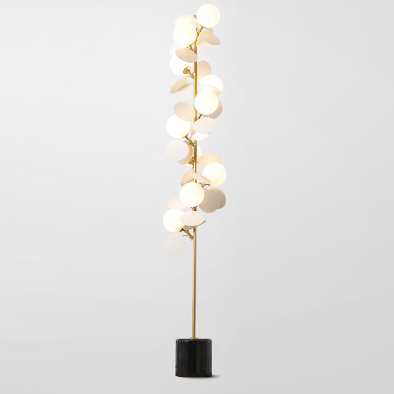 Торшер MATISSE Floor Lamp Белое матовое стекло Золотой Черный Белый Мокко Торшер MATISSE Floor Lamp Белое матовое стекло Золотой Черный Белый Мокко в Грозном | Loft Concept