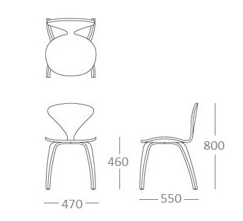Стул Cherner Side Chair Стул Cherner Side Chair в Грозном