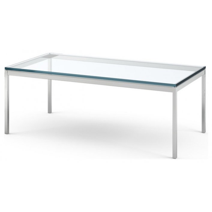 Стол Florence Knoll Coffee Table Прозрачный Стол Florence Knoll Coffee Table Прозрачный в Грозном | Loft Concept