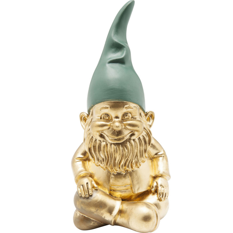 Статуэтка Golden Sitting Gnome Золотой Статуэтка Golden Sitting Gnome Золотой в Грозном | Loft Concept
