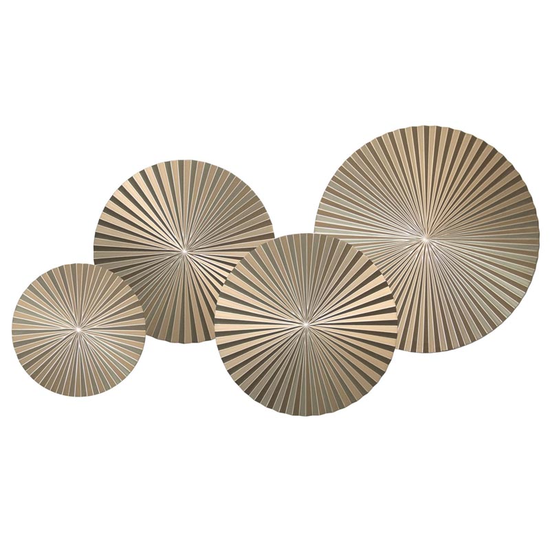 Арт-объект Apollo Champagne Wall Plaque Disc 4 Золотой Шампань Арт-объект Apollo Champagne Wall Plaque Disc 4 Золотой Шампань в Грозном | Loft Concept