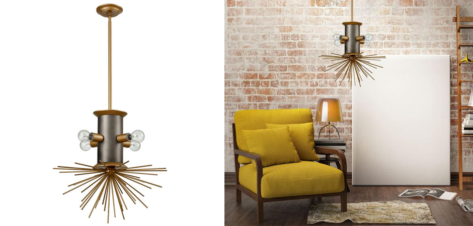 Подвесной светильник Hedgehog Chandelier Подвесной светильник Hedgehog Chandelier - Loft-Concept в Грозном