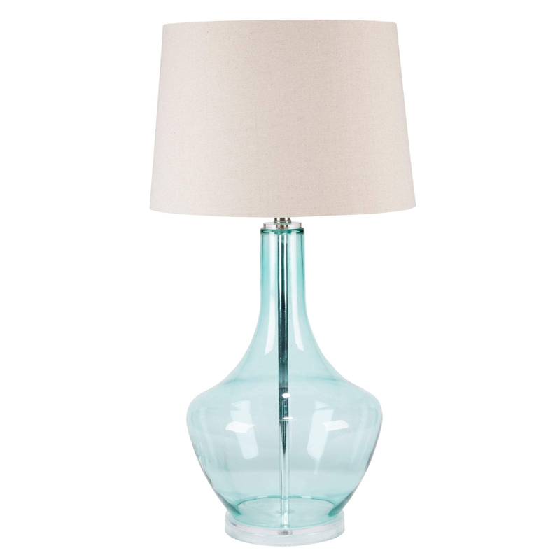 Настольная лампа Fantina Table lamp blue Белый Светло-голубой Настольная лампа Fantina Table lamp blue Белый Светло-голубой в Грозном | Loft Concept