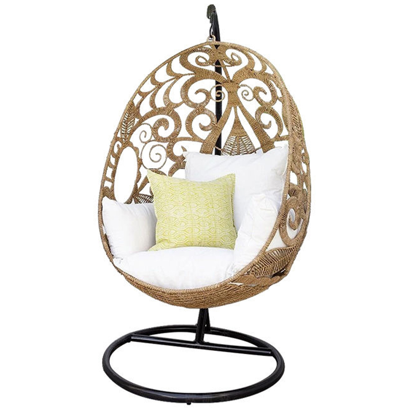 Плетеное кресло Azure Wicker Armchair Бежевый Коричневый Черный Плетеное кресло Azure Wicker Armchair Бежевый Коричневый Черный в Грозном | Loft Concept