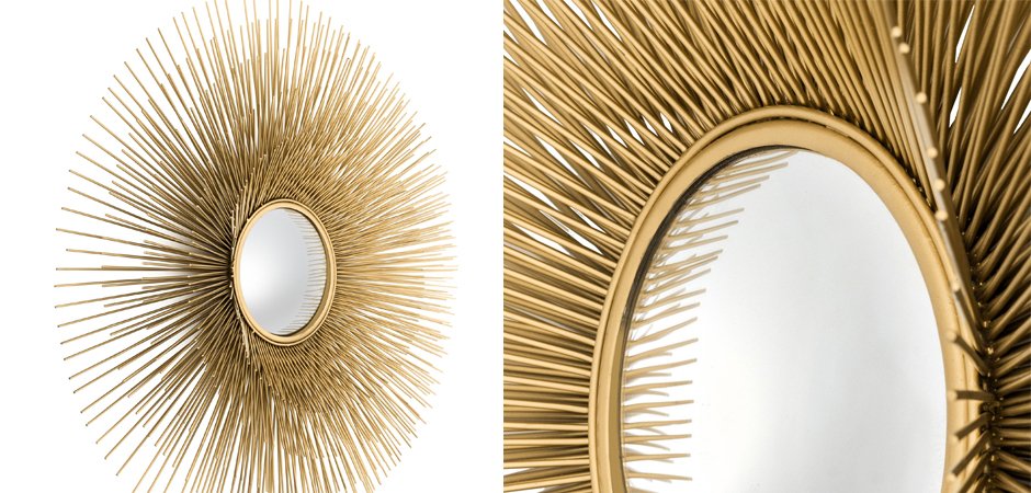 Зеркало Eichholtz Mirror Solaris L Зеркало Eichholtz Mirror Solaris L - Loft-Concept в Грозном