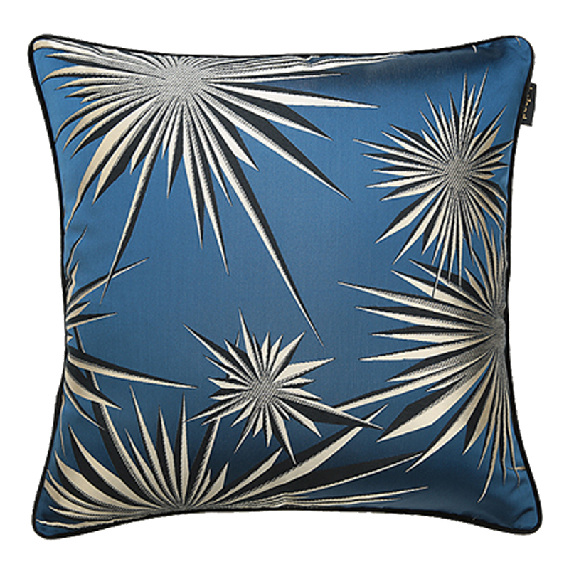 Подушка GOLDEN SUNBURST Jim Thompson Синяя Синий Подушка GOLDEN SUNBURST Jim Thompson Синяя Синий в Грозном | Loft Concept