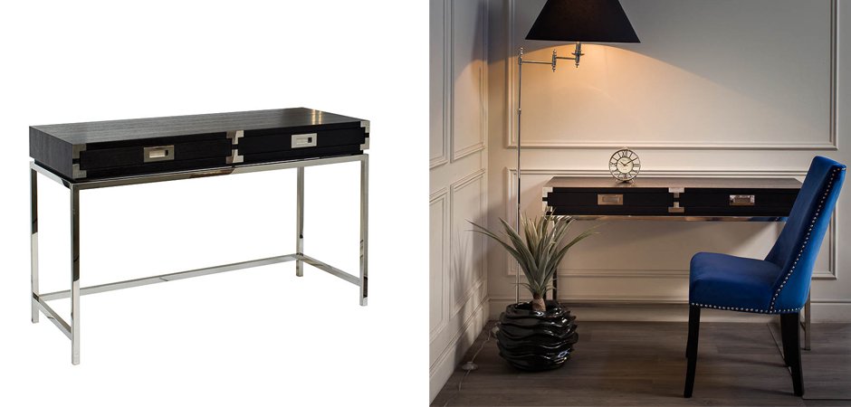 Рабочий стол Black Grace Desk Рабочий стол Black Grace Desk - Loft-Concept в Грозном