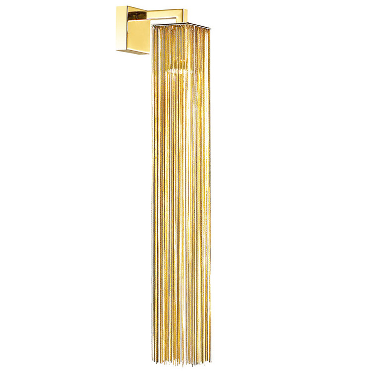 Бра Atlantis Chain Gold One Sconces Золотой Бра Atlantis Chain Gold One Sconces Золотой в Грозном | Loft Concept