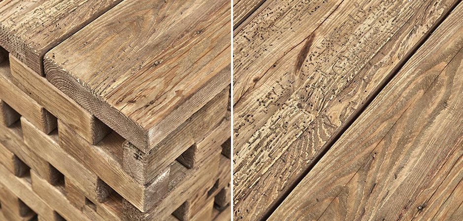 Приставной стол Wicker Bricks Приставной стол Wicker Bricks - Loft-Concept в Грозном