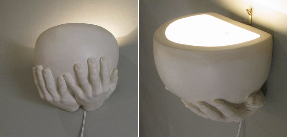 Бра Hands Lighted Wall Sconce by Richard Etts Бра Hands Lighted Wall Sconce by Richard Etts - Loft-Concept в Грозном