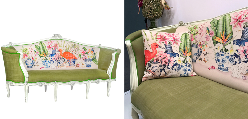 Диван Poetry of Flowers and Birds Sofa Диван Poetry of Flowers and Birds Sofa - Loft-Concept в Грозном