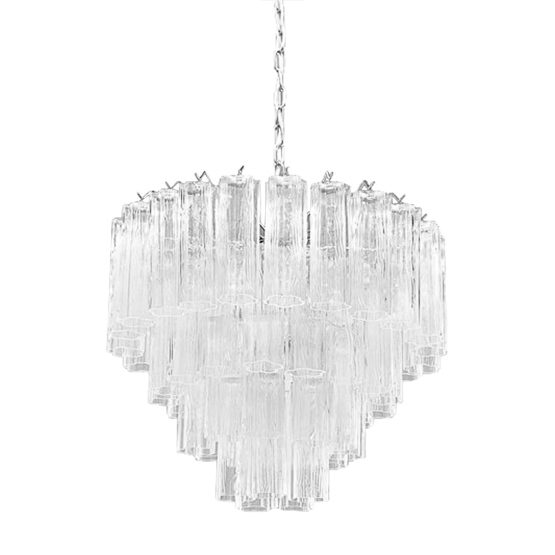 Люстра Touchet Chandeliers Хром Прозрачный Люстра Touchet Chandeliers Хром Прозрачный в Грозном | Loft Concept