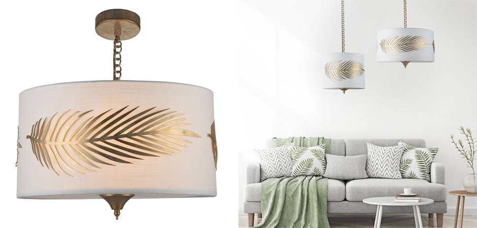 Потолочный светильник Golden Feather Ceiling Потолочный светильник Golden Feather Ceiling - Loft-Concept в Грозном