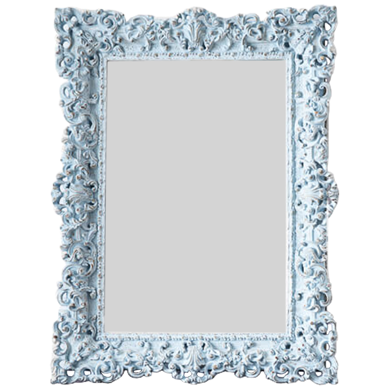 Зеркало Leeuw Mirror Pastel Blue Винтажный голубой Зеркало Leeuw Mirror Pastel Blue Винтажный голубой в Грозном | Loft Concept