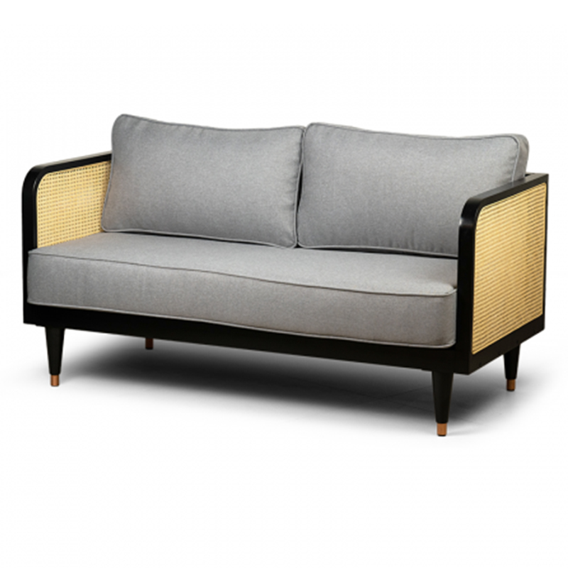 Диван Karely Sofa Серый Бежевый Черный Диван Karely Sofa Серый Бежевый Черный в Грозном | Loft Concept