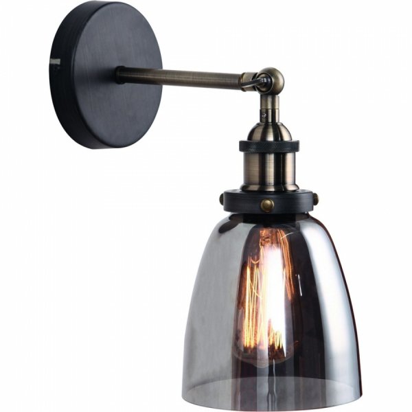 Бра Smoke Glass cloche Wall Lamp  в Грозном | Loft Concept 