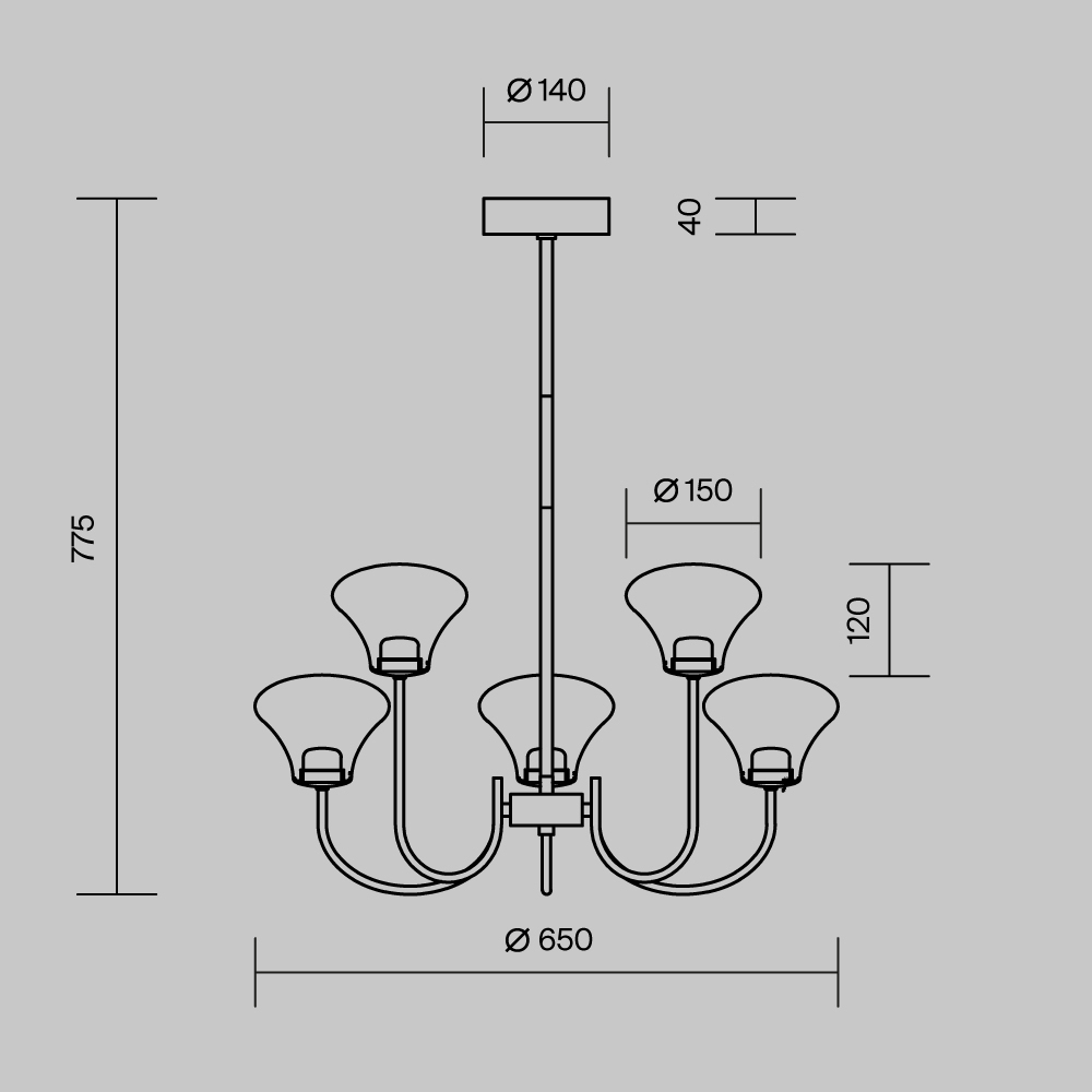 Люстра подвесная Dynasty 3000К в Грозном