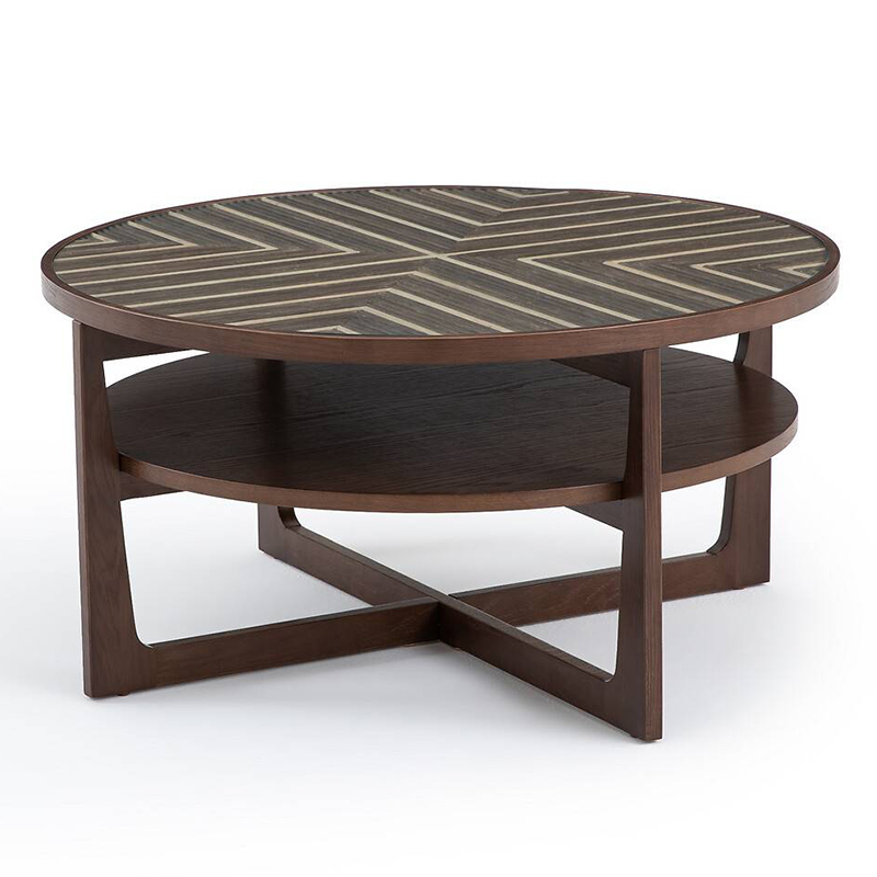 Кофейный стол Rumon Coffee Table Коричневый Кофейный стол Rumon Coffee Table Коричневый в Грозном | Loft Concept