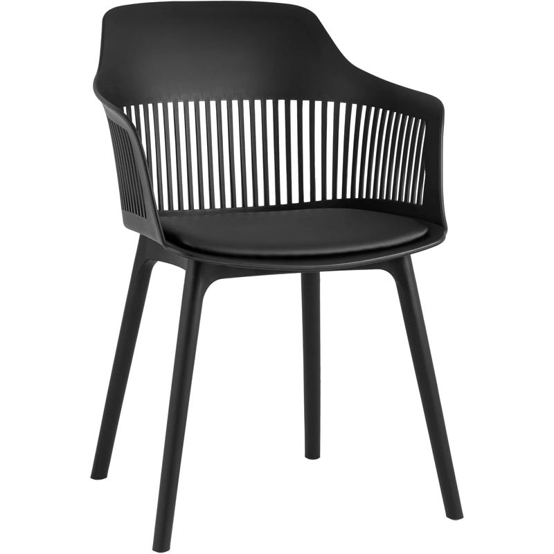 Стул Crocus Chair Черный цвет Велюровая подушка Черный Стул Crocus Chair Черный цвет Велюровая подушка Черный в Грозном | Loft Concept