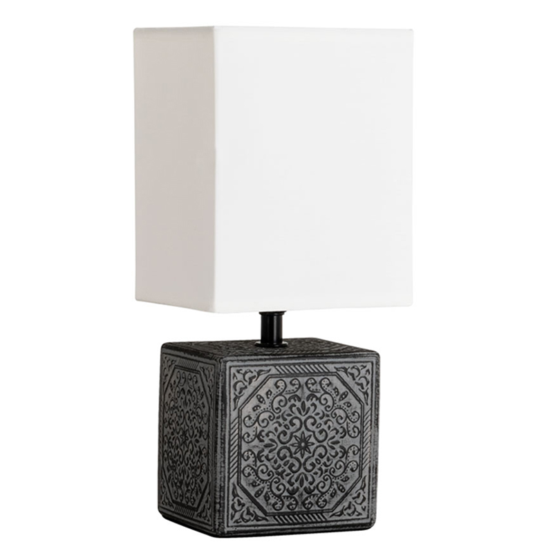 Настольная лампа Lazio Black Table Lamp Графит Настольная лампа Lazio Black Table Lamp Графит в Грозном | Loft Concept