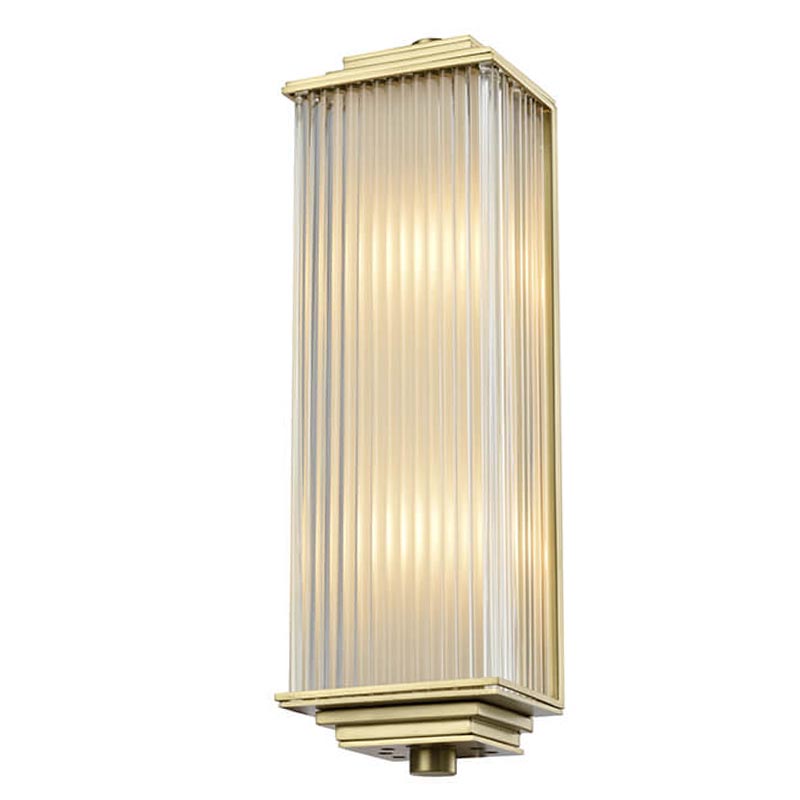 Бра Brion Glass Rectangle Wall Lamp Brass Латунь Прозрачный (Transparent) Бра Brion Glass Rectangle Wall Lamp Brass Латунь Прозрачный (Transparent) в Грозном | Loft Concept