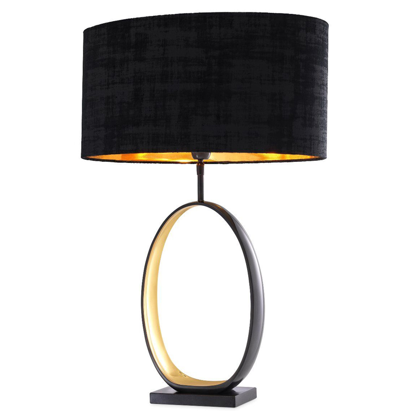 Настольная лампа Eichholtz Table Lamp Saturnia Черный Латунь Настольная лампа Eichholtz Table Lamp Saturnia Черный Латунь в Грозном | Loft Concept