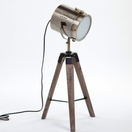 Настольная лампа Loft Tripod Mini Нержавеющая сталь Настольная лампа Loft Tripod Mini Нержавеющая сталь в Грозном | Loft Concept