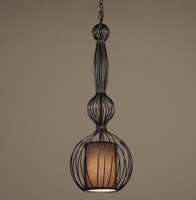 Подвесной светильник Wire Dream Pendant 3 Черный Белый Подвесной светильник Wire Dream Pendant 3 Черный Белый в Грозном | Loft Concept