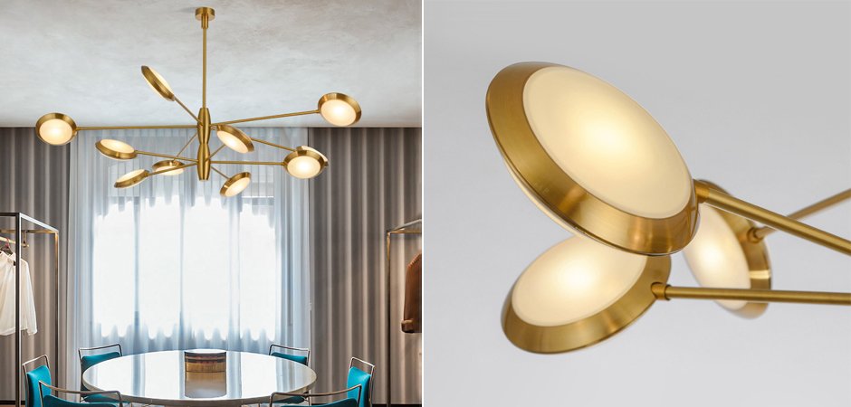Люстра HOOP LED Люстра HOOP LED - Loft-Concept в Грозном