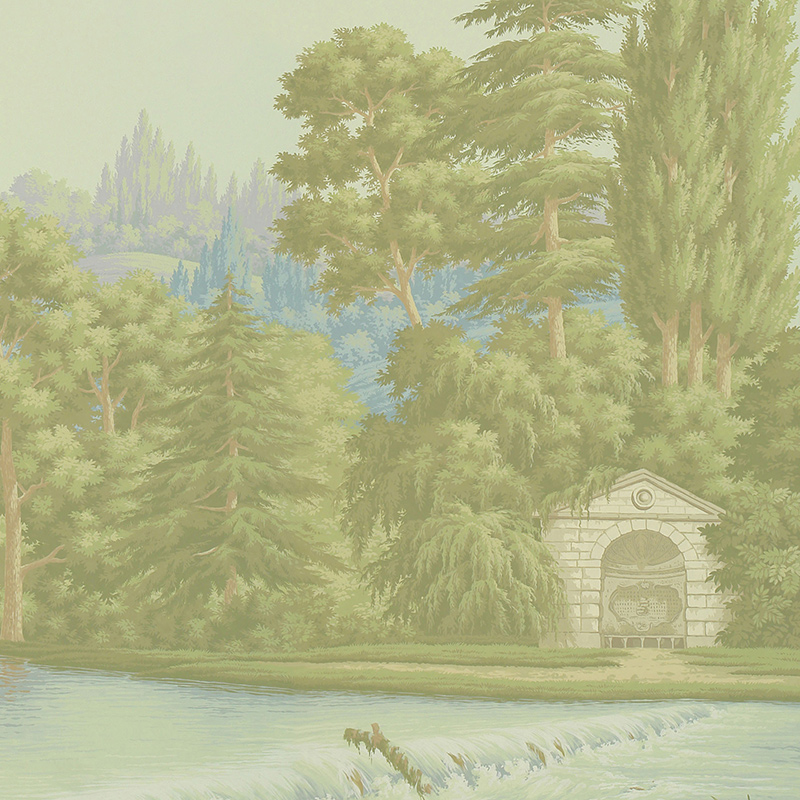Обои ручная роспись English Landscape Pastel on scenic paper Обои ручная роспись English Landscape Pastel on scenic paper в Грозном | Loft Concept