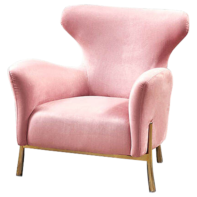 Кресло Blount Chair Золотой Розовый Кресло Blount Chair Золотой Розовый в Грозном | Loft Concept