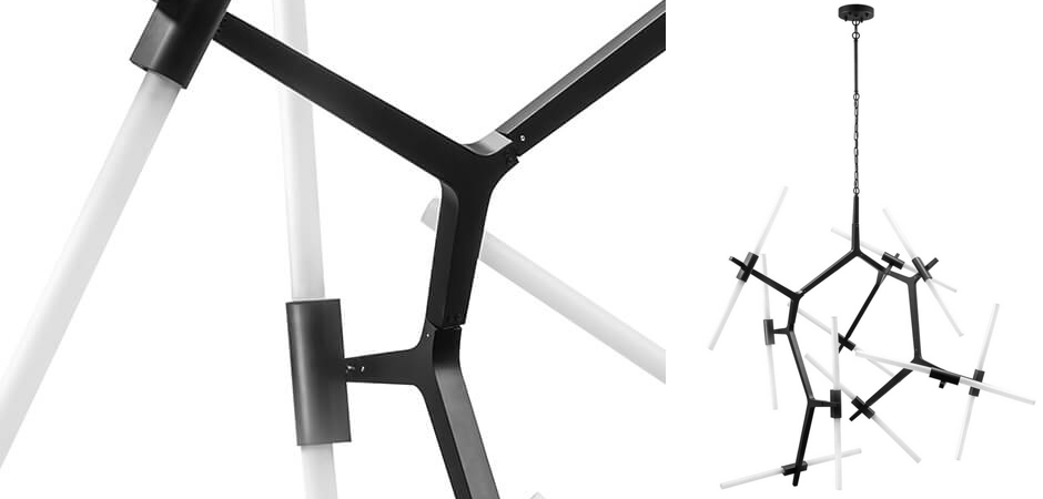 Люстра Агнес Chandelier Black 20 Люстра Агнес Chandelier Black 20 - Loft-Concept в Грозном