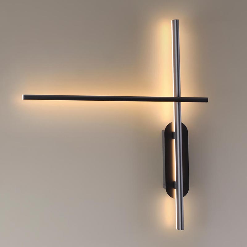Бра Rolf Two Black Lines Черный Бра Rolf Two Black Lines Черный в Грозном | Loft Concept