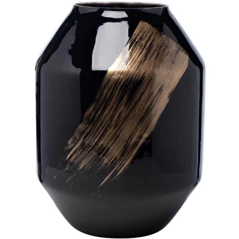 Ваза Adrianna is black with a smear 30 Черный Ваза Adrianna is black with a smear 30 Черный в Грозном | Loft Concept