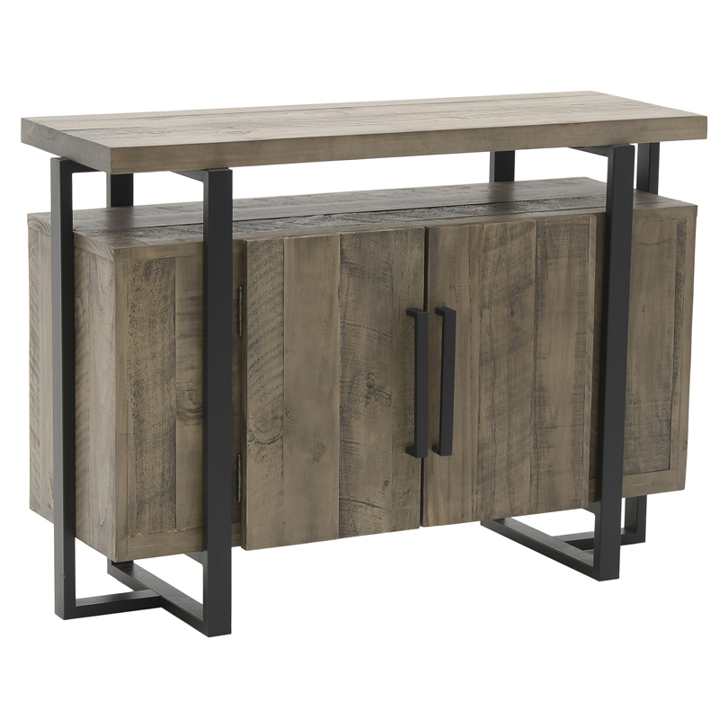 Комод в стиле Лофт Mads Wood Chest of Drawers Коричневый Черный Комод в стиле Лофт Mads Wood Chest of Drawers Коричневый Черный в Грозном | Loft Concept