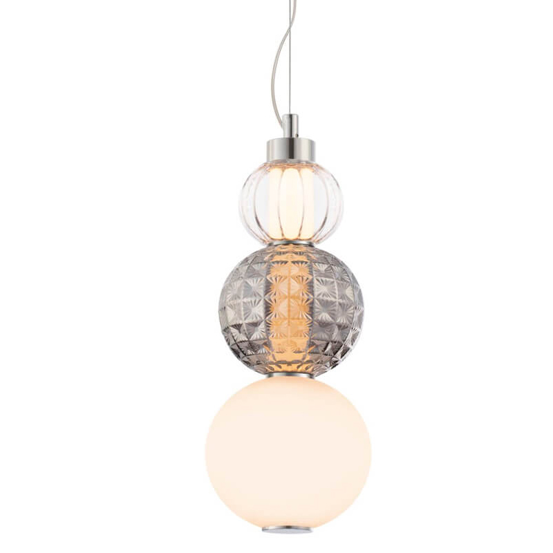Подвесной светильник Aimabla Light 37 Хром Прозрачный Подвесной светильник Aimabla Light 37 Хром Прозрачный в Грозном | Loft Concept