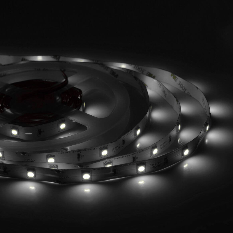 Светодиодная лента 7,2W/m 30Led/m 5050SMD дневной белый 5M Белый Светодиодная лента 7,2W/m 30Led/m 5050SMD дневной белый 5M Белый в Грозном | Loft Concept