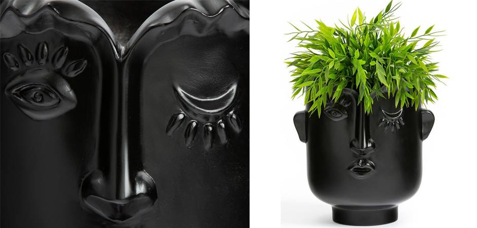 Ваза Black Head Vase Ваза Black Head Vase - Loft-Concept в Грозном