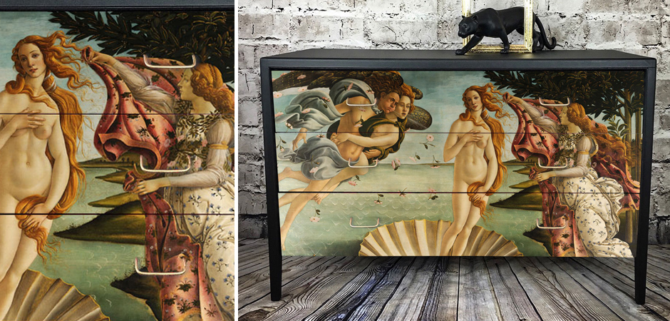 Комод Афродита Chest Of Drawers The Birth Of Venus Комод Афродита Chest Of Drawers The Birth Of Venus - Loft-Concept в Грозном