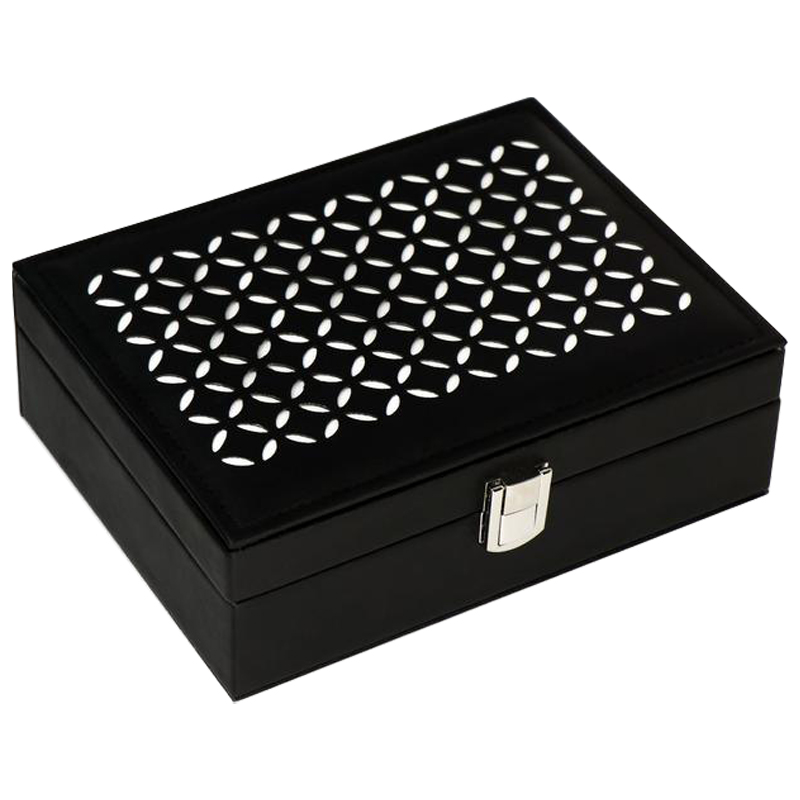 Шкатулка Vesper Jewerly Organizer Box black Черный Шкатулка Vesper Jewerly Organizer Box black Черный в Грозном | Loft Concept