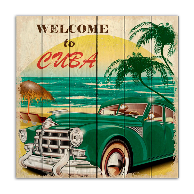 Постер Welcome to Cuba Постер Welcome to Cuba в Грозном | Loft Concept