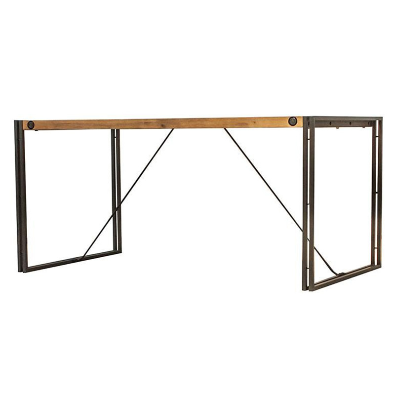Стол Industrial Brooklyn dining table big Акация Графит Стол Industrial Brooklyn dining table big Акация Графит в Грозном | Loft Concept