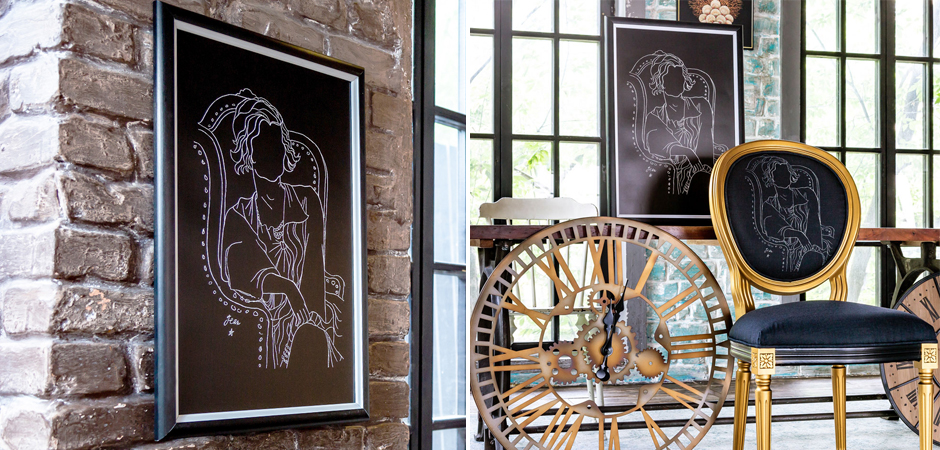 Постер White Silhouette Coco Poster - Loft-Concept в Грозном