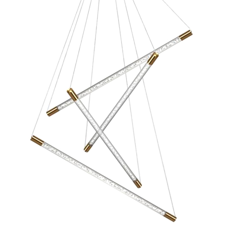 Люстра Trumpet tube 30Вт Золотой Люстра Trumpet tube 30Вт Золотой в Грозном | Loft Concept