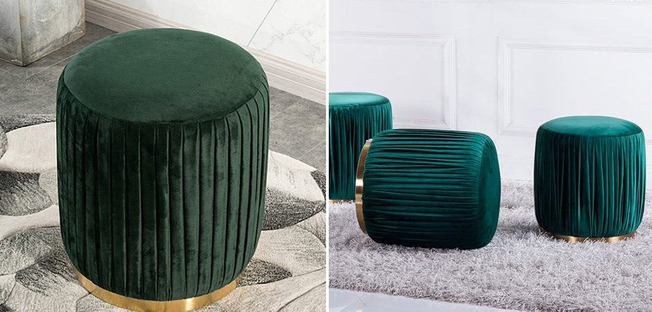 Пуф Emerald Corrugation Пуф Emerald Corrugation - Loft-Concept в Грозном