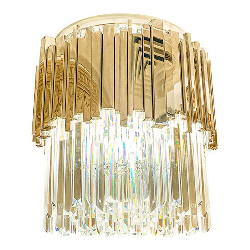 Потолочный светильник Luxxu Modern Round Light Gold 45 Золотой Прозрачное Стекло Потолочный светильник Luxxu Modern Round Light Gold 45 Золотой Прозрачное Стекло в Грозном | Loft Concept