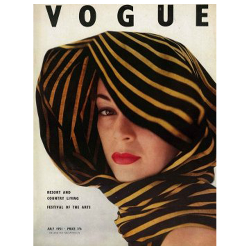 Постер Vogue Cover 1951 July Постер Vogue Cover 1951 July в Грозном | Loft Concept